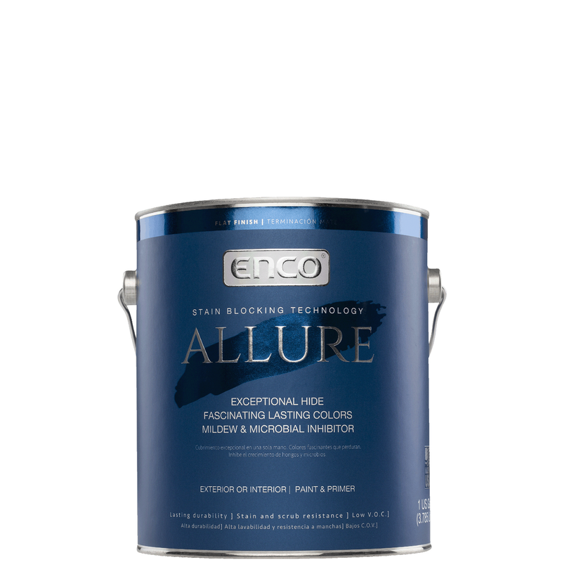 ALLURE 100% ACRYLIC STAIN BLOCKING 2 IN 1 INTERIOR OR EXTERIOR PAINT